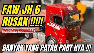 MINIATUR Truk FAW JH 6 Siba Surya RUSAK!!!! #187scale #hoscale #miniaturtruk #sibasurya 