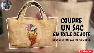 DIY HOW TO / TUTO COUTURE ~Coudre un sac style cabas ~