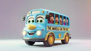 The Wheels on the Bus song 🚌 | English Nursery Rhymes | Kids Educational Song