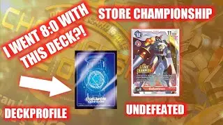This is the best Digimon TCG Deck for the BT05 format! *UNDEFEATED* Deckprofile!