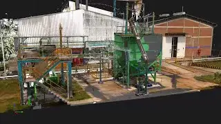 POINT CLOUD FROM 3D LASER SCANNING IN INDUSTRIAL FACILITY
