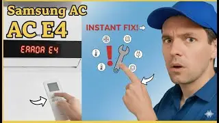 Код ошибки Samsung AC E4 🔧 | Руководство по устранению неисправностей инверторных и неинверторных...