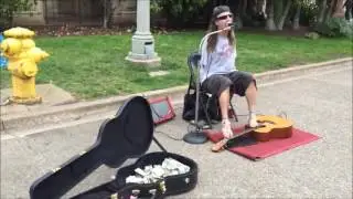 Amazing disabled Guy playing Guitar