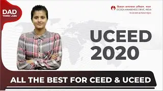 All the best for #UCEED 2020 ||  #UCEED2020 #UCEEDEXAM