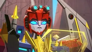 Transformers Cyberverse all Swoop scenes 