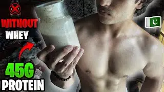 I Made A Muscle Building Shake Without Protein Powder To Gain Weight /Muscle