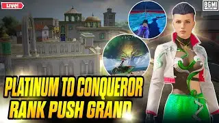 🔴Platinum to Conqueror Duo Live Rank Push BGMI | Live With Mr Oxygen Official | #bgmilive