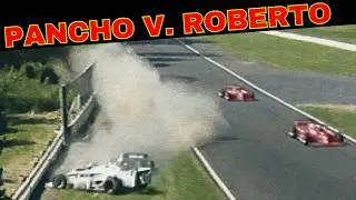 Guerrero Furious With Carter After Crash (1985 CART Portland)