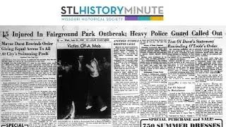 STL History Minute | Fairground Park Pool Riots