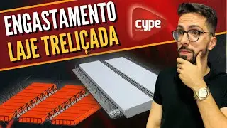 ENGASTAMENTO ENTRE LAJES TRELI&Ccedil;ADAS NO CYPECAD
