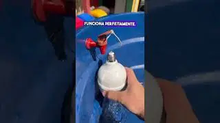 Boia de caixa d&rsquo;&aacute;gua de um jeito que voc&ecirc; nunca viu #boia #caixadagua #torneira #l&acirc;mpada #dicas