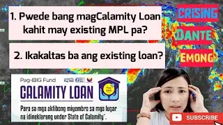 Pagibig Calamity Loan_Pwede ba magfile kahit kahit may existing balance pa 2025?Typhoon Crising