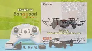 Eachine E61HW review: Unboxing & Maiden flight