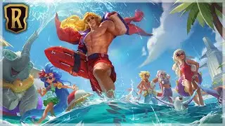 🌊VAMOS A LA PLAYA | DECK TARIC POPPY | LEGENDS OF RUNETERRA