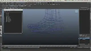 Reverse Foot in Maya - Part 1 (of 11) - Hierachy