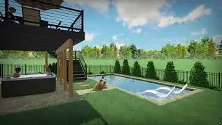 3d pool design by Monogram Custom Pools in Lehigh and Bucks County, PA