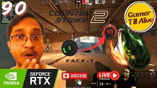 CS 2 Gameplay 90 Live SOLOQ #cs2 #cs2gameplays #cs2clips #cs2moments #cs2india #cs24klive #faceit
