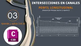 Plantilla Profesional Dise&ntilde;o de Canales | 3 Perfil Longitudinal