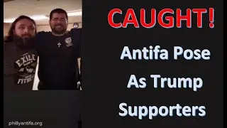 Caught!  Antifa Posed as Trump Supporters//Washington Trump Rally