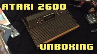 Atari 2600 Unboxing - Woodgrain Console, Controllers, & Boxed Games