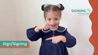 Learn the ASL Sign for SIGN / SIGNING | Deaf, like David | Signing Courses