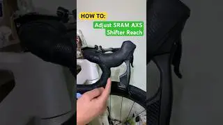 How to Adjust SRAM AXS Shifter Reach ⚙️ Quick Guide