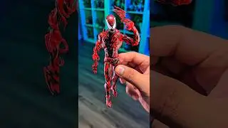 Mafex 118 Spider-man villain Carnage action figure unboxing video.  #mafex #carnage #unboxingtoys