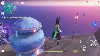P - 4 | Go to the Warding Stone's location | Genshin impact Quest #genshinimpact #trending