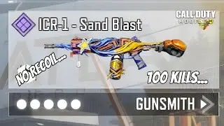 THIS NO RECOIL BUILD ICR-1 GOT ME 100 KILLS IN BOTH MATCHES...
