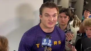 Интервью после игры с игроками LSU LB Уитом Уиксом и К. Брелином Муром из Алабамы