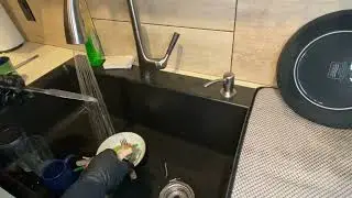 Washing Dishes at Friend’s House ASMR
