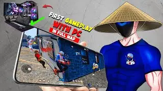 Free Fire Feels Boring Now ? 🥺 My First Gameplay On Pc Playing Free Fire 🤩 PC or Phone ⁉️ Free Fire