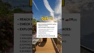 🏞️ Mahabaleshwar 3 days itinerary | #shortsvideo #mahabaleshwar #maharashtra #holidays