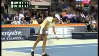 Elena Dementieva gets injury but fights back!