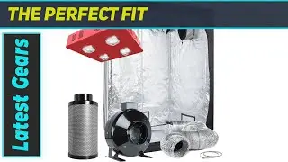TopoLite 800W LED Grow Tent Kit: Ultimate Hydroponic Setup!