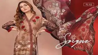 Baroque Fashion New Fuchsia Lawn Collection 2017