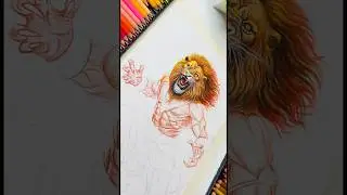 Narshimha Drawing, #shorts #drawing #narashima #narshima #art