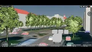 Visualizing SUMO Traffic Simulation Results in Cesium using CZML