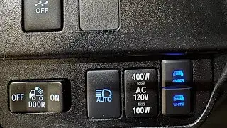 How to wire your Cali raised led switch 2022 Tacoma trd to rough country amber / white ditch lights