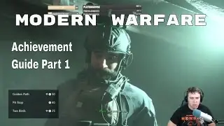 CALL OF DUTY MODERN WARFARE ACHIEVEMENT GUIDE PART ONE [LIVE STREAM]