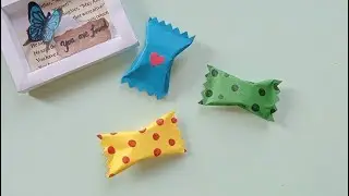 How to make paper candy 🍬 | diy cute candy gift |diy origami gift idea 🥰