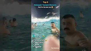 Waterpark Best Tsunami Moments