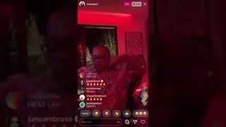 TIMBALAND ON IG LIVE PLAYING FIRE BEATS!