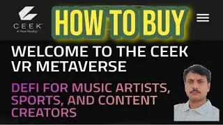 How to buy CEEK VR Metaverse Token in Trust Wallet via Pancake Swap | BSC Contract Address
