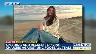 20% of UNC football players have speeding charges since last October