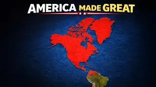 What If U.S.A Absorbs all North America? (Mexico, Canada and Greenland)