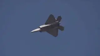 F-22 Raptor Demonstration Team &bull; FIDAE 2022 Santiago, Chile