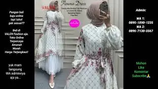 3 Beli Ini Bunda Pasti Suka ❤️, Model Baju Gamis Dress Muslim Terbaru 2025 2026 Cantik