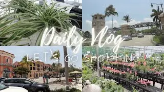 DAILY VLOG | Shopping at Coconut Point, I FOUND MY FAVORITE PLANT!!! | Authentically Maureen
