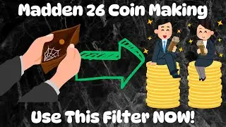 Making a lot of Coins in Madden 26 using this SNIPE FILTER!